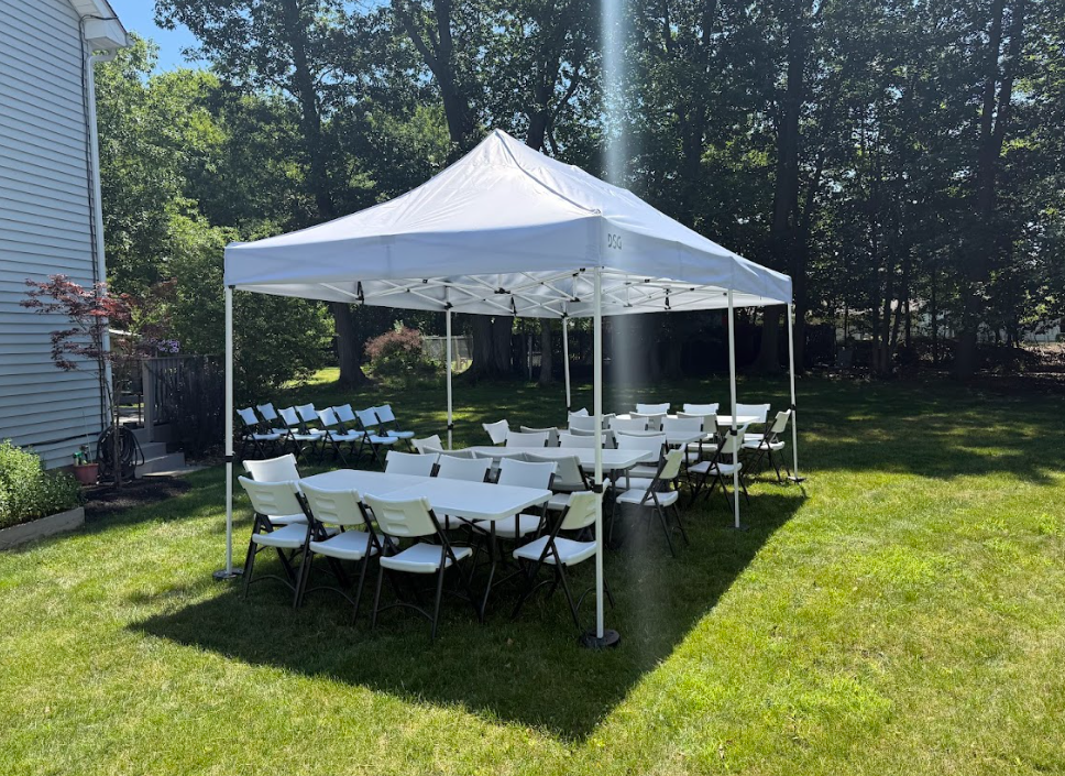 Reception setup for a great client!